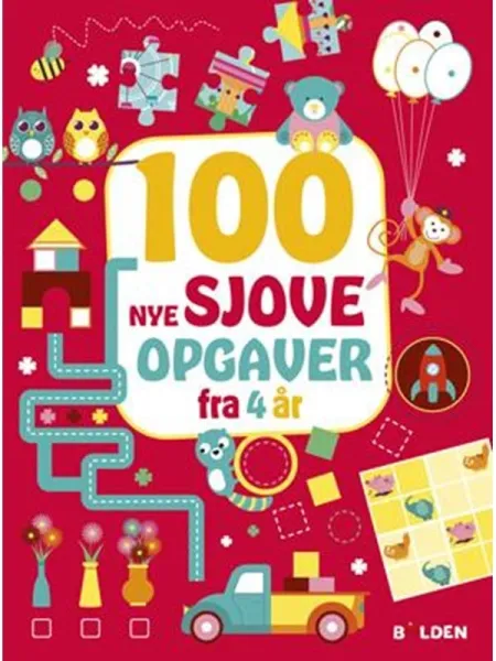 100 NYE sjove opgaver - fra 4 år - Hobby - paperback